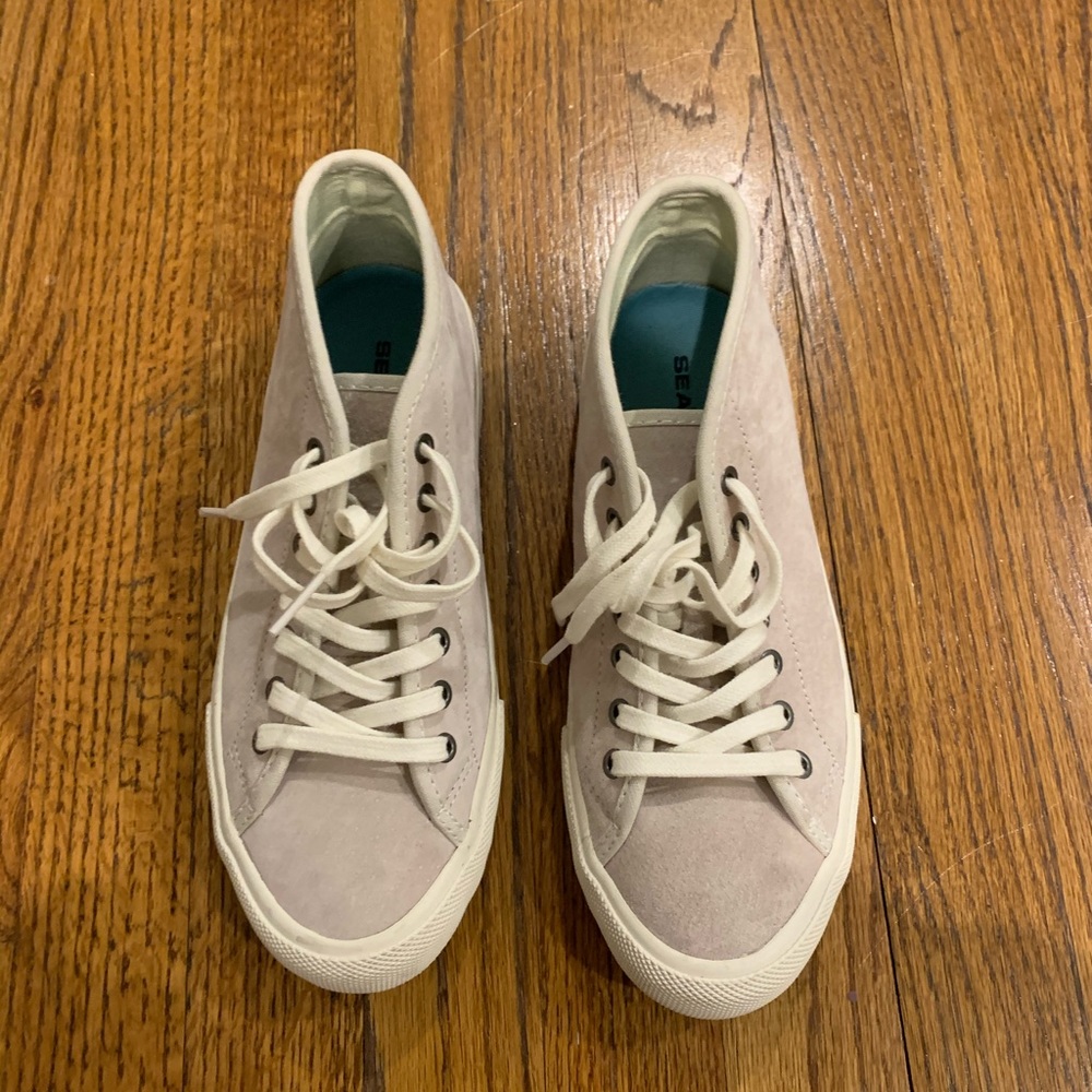 Suede shoes